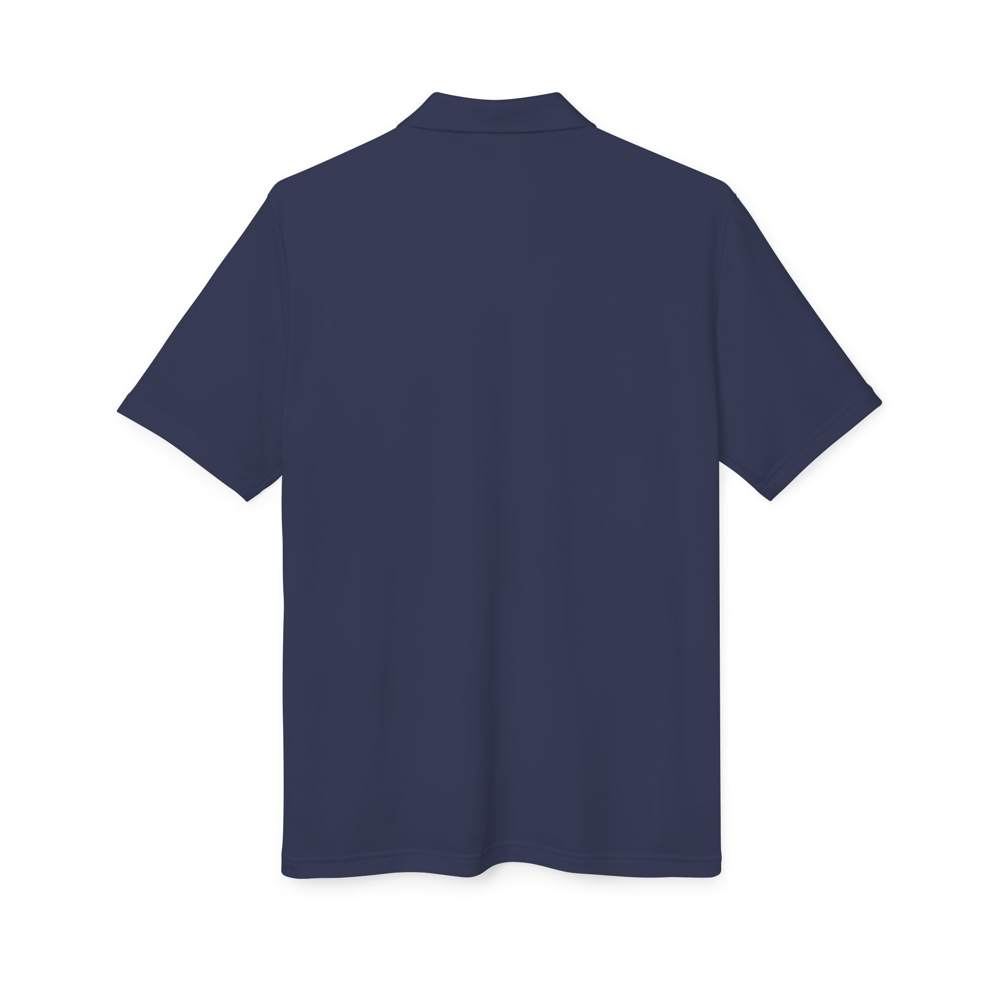 Performance Polo — Small Surfing Skull Chest Logo