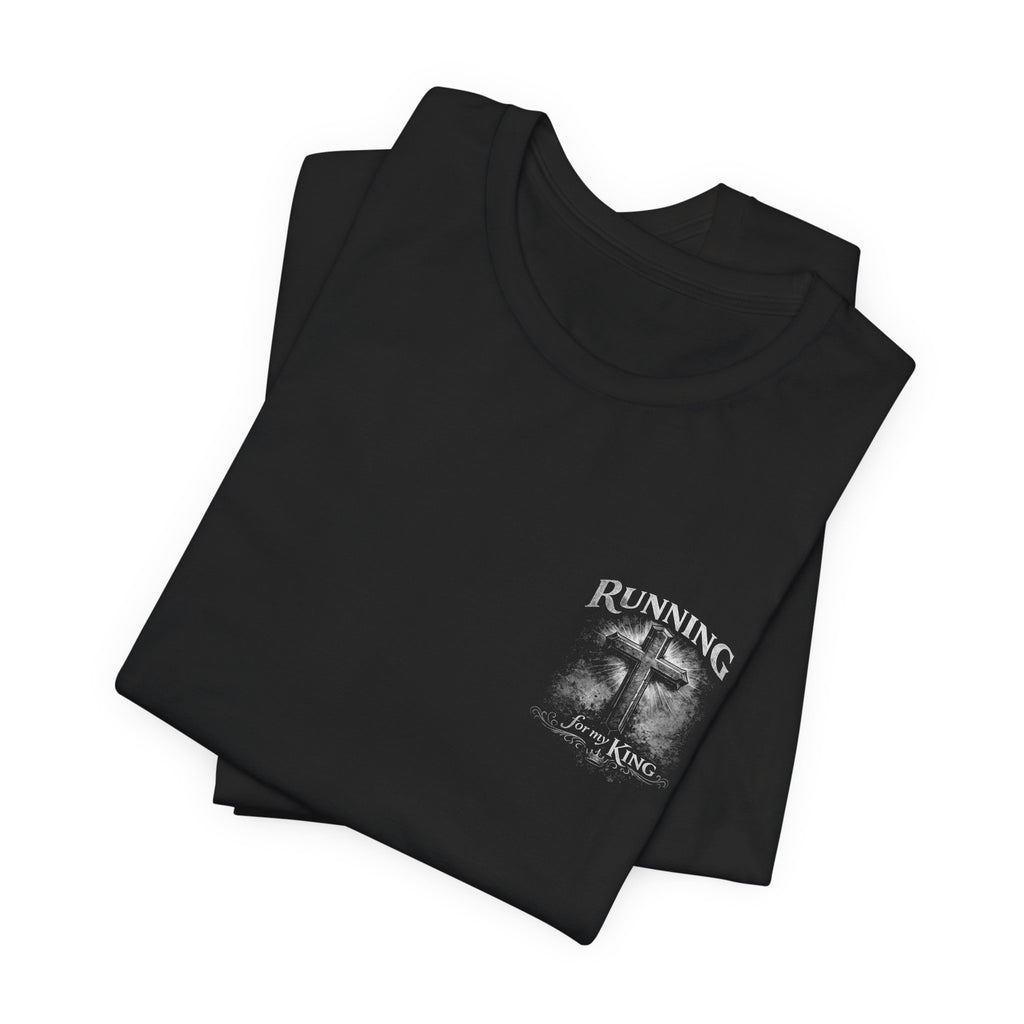Running Toward Heaven T-Shirt — Inspirational Christian Running Tee