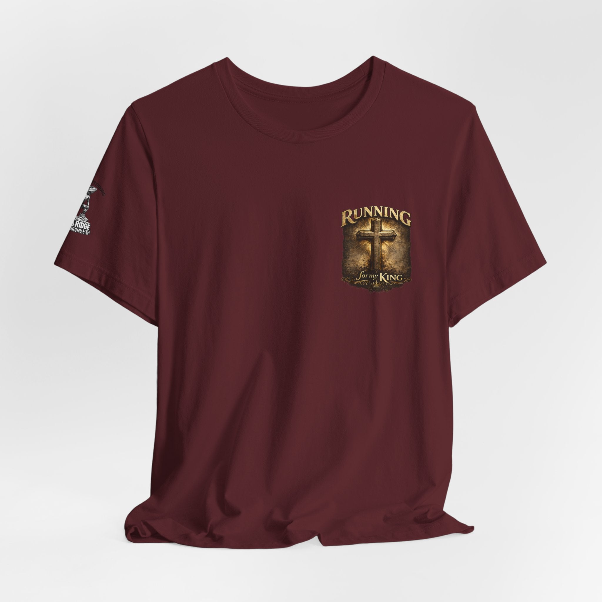 They Shall Run And Not Be Weary Tee — Christian Faith Graphic T-Shirt