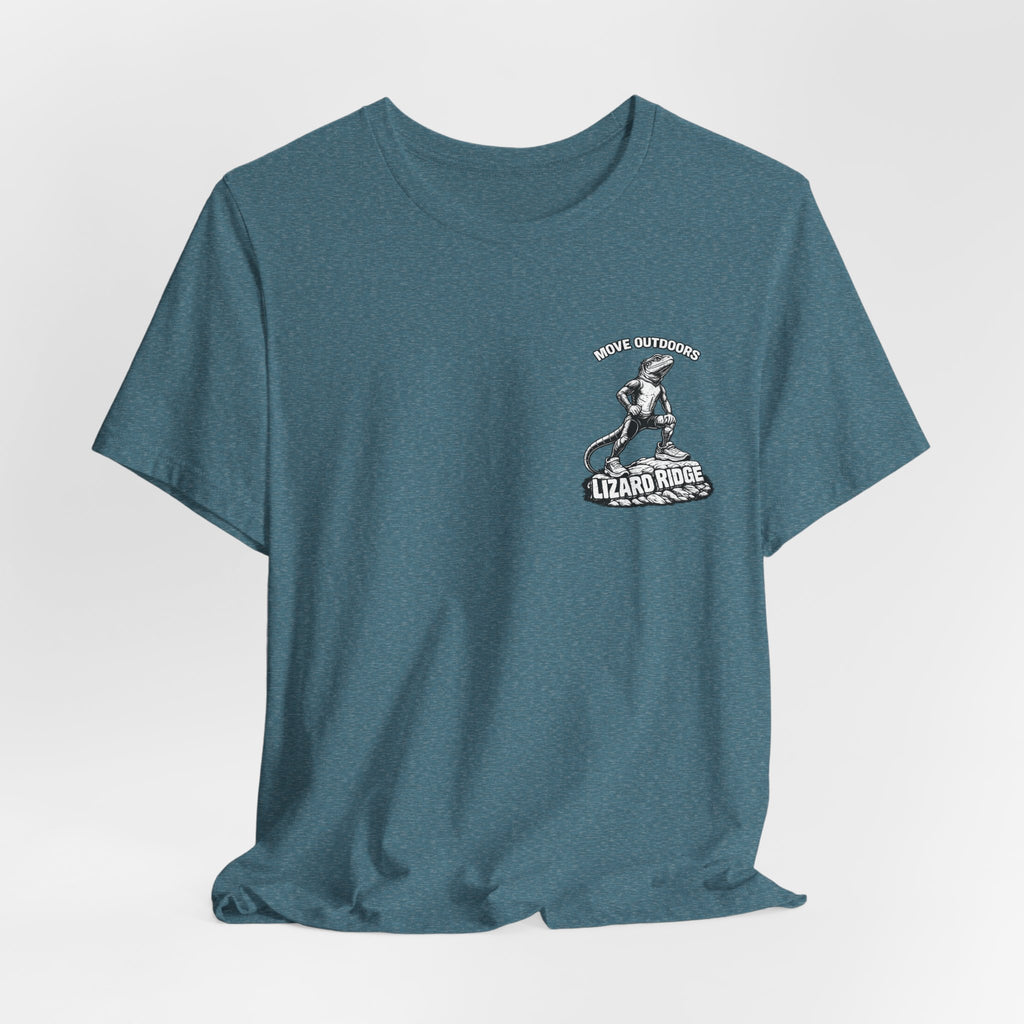 Consistency Over Intensity Run Tee — Retro Mountain Running T-Shirt ("Run 22")