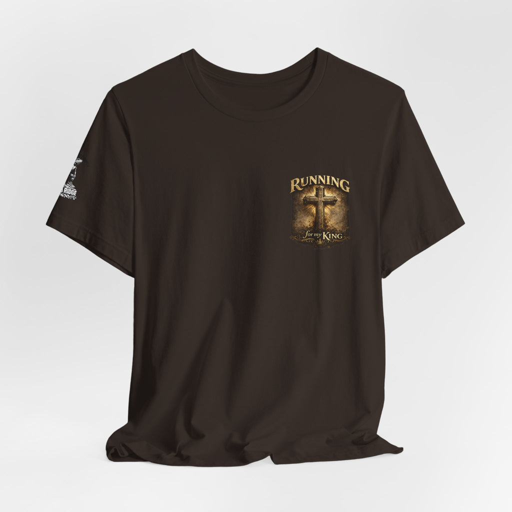 They Shall Run And Not Be Weary Tee — Christian Faith Graphic T-Shirt
