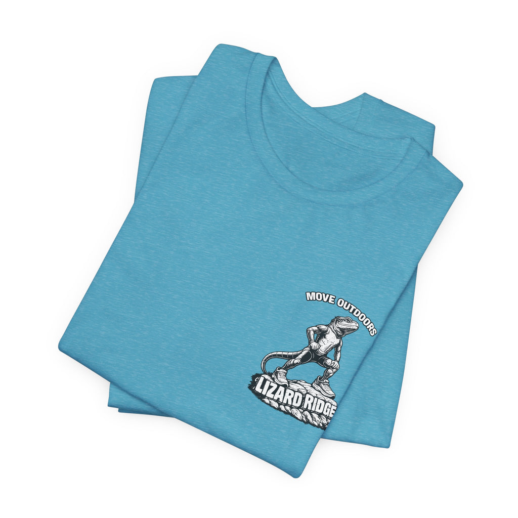 Consistency Over Intensity Run Tee — Retro Mountain Running T-Shirt ("Run 22")
