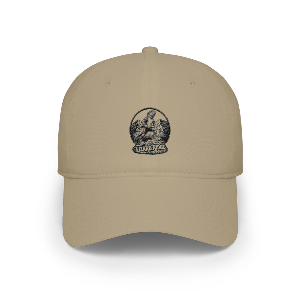 Low Profile Cap with Vintage Snow Globe Graphic