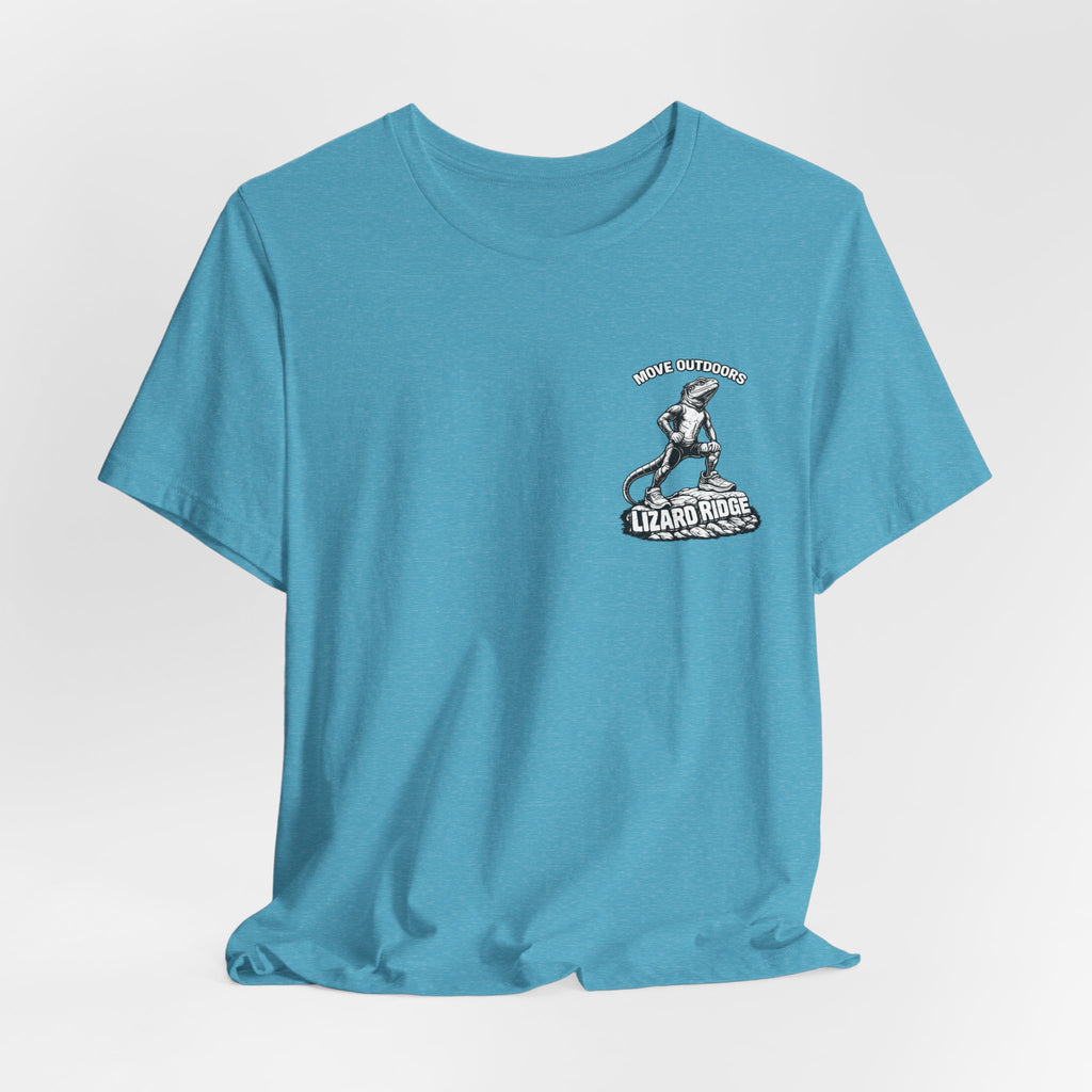 Consistency Over Intensity Run Tee — Retro Mountain Running T-Shirt ("Run 22")