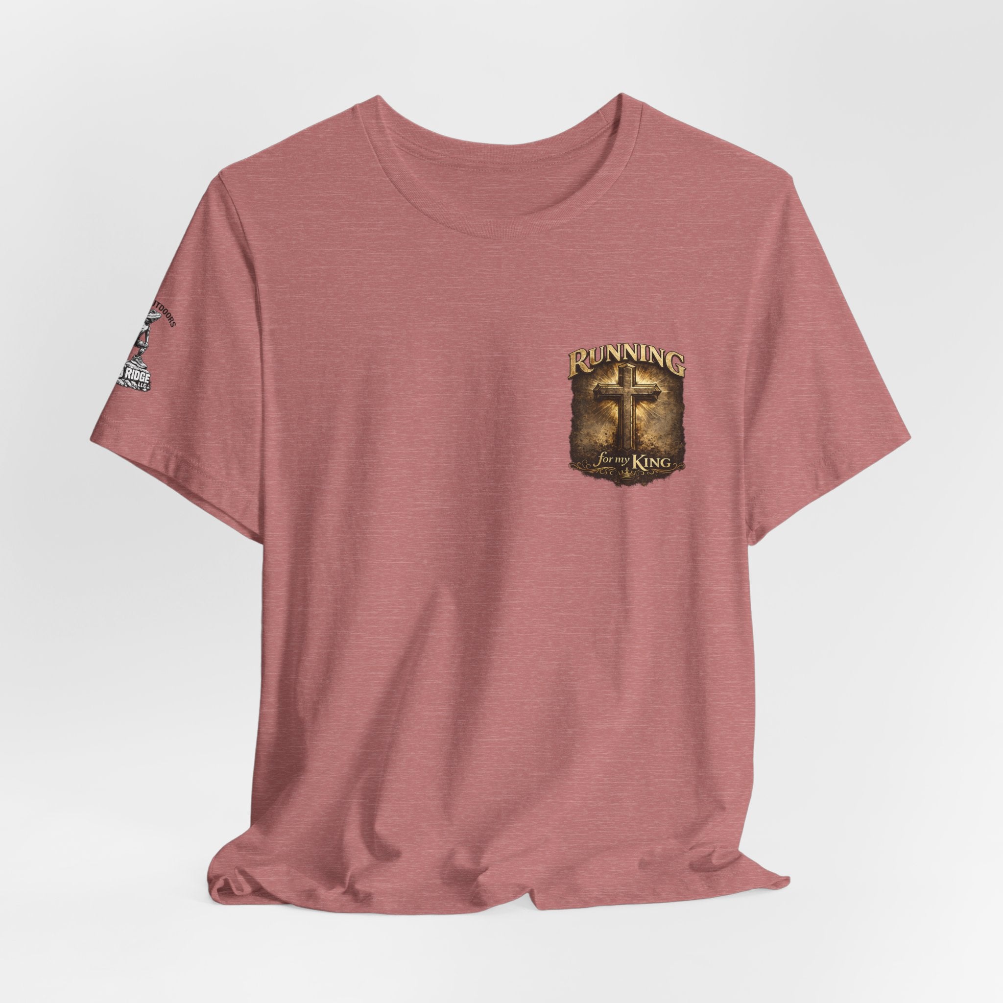 They Shall Run And Not Be Weary Tee — Christian Faith Graphic T-Shirt