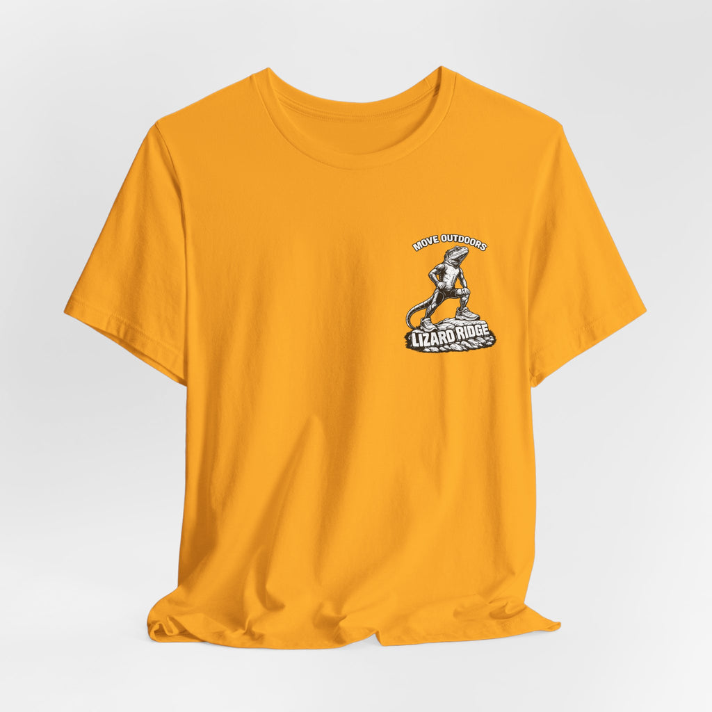 Consistency Over Intensity Run Tee — Retro Mountain Running T-Shirt ("Run 22")