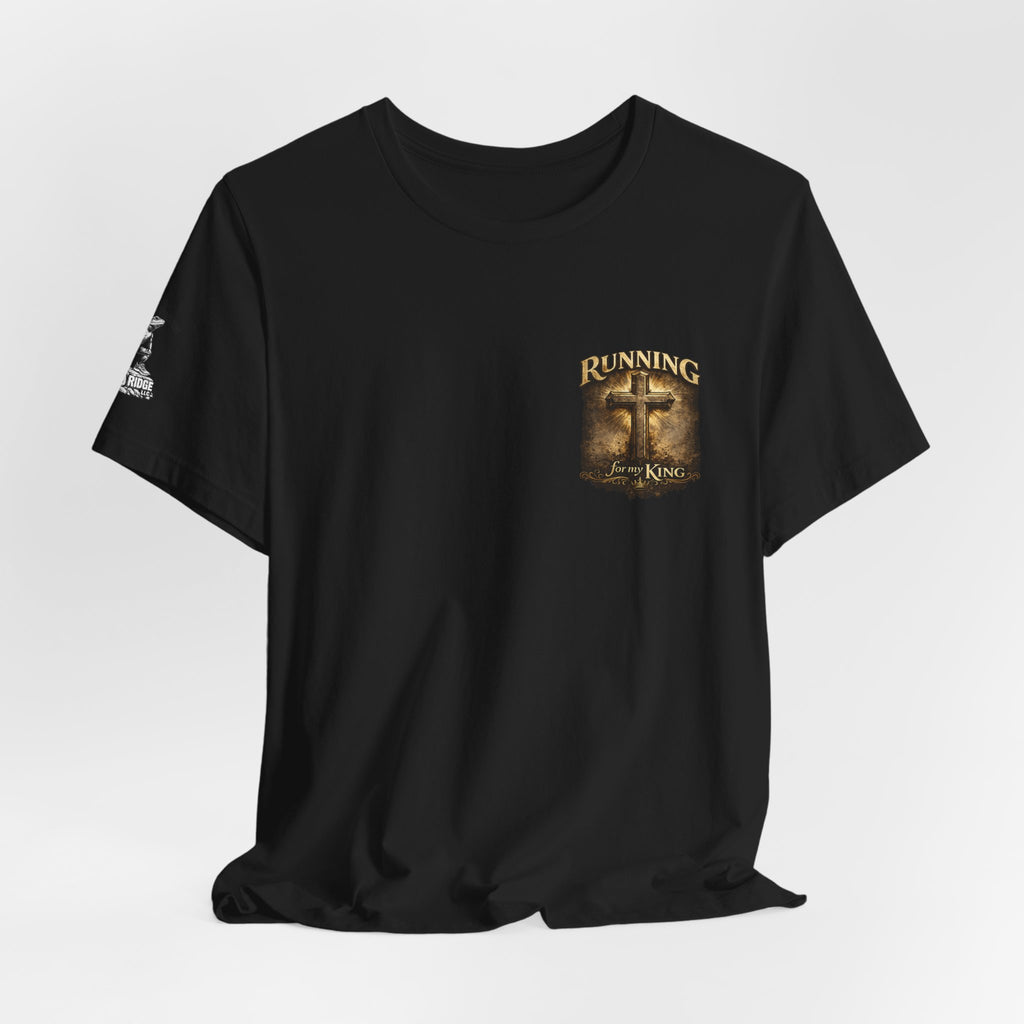They Shall Run And Not Be Weary Tee — Christian Faith Graphic T-Shirt