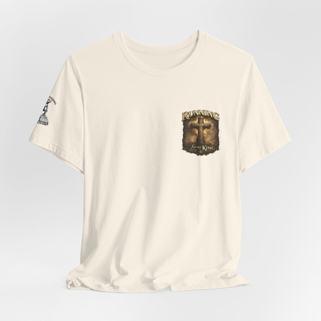 They Shall Run And Not Be Weary Tee — Christian Faith Graphic T-Shirt