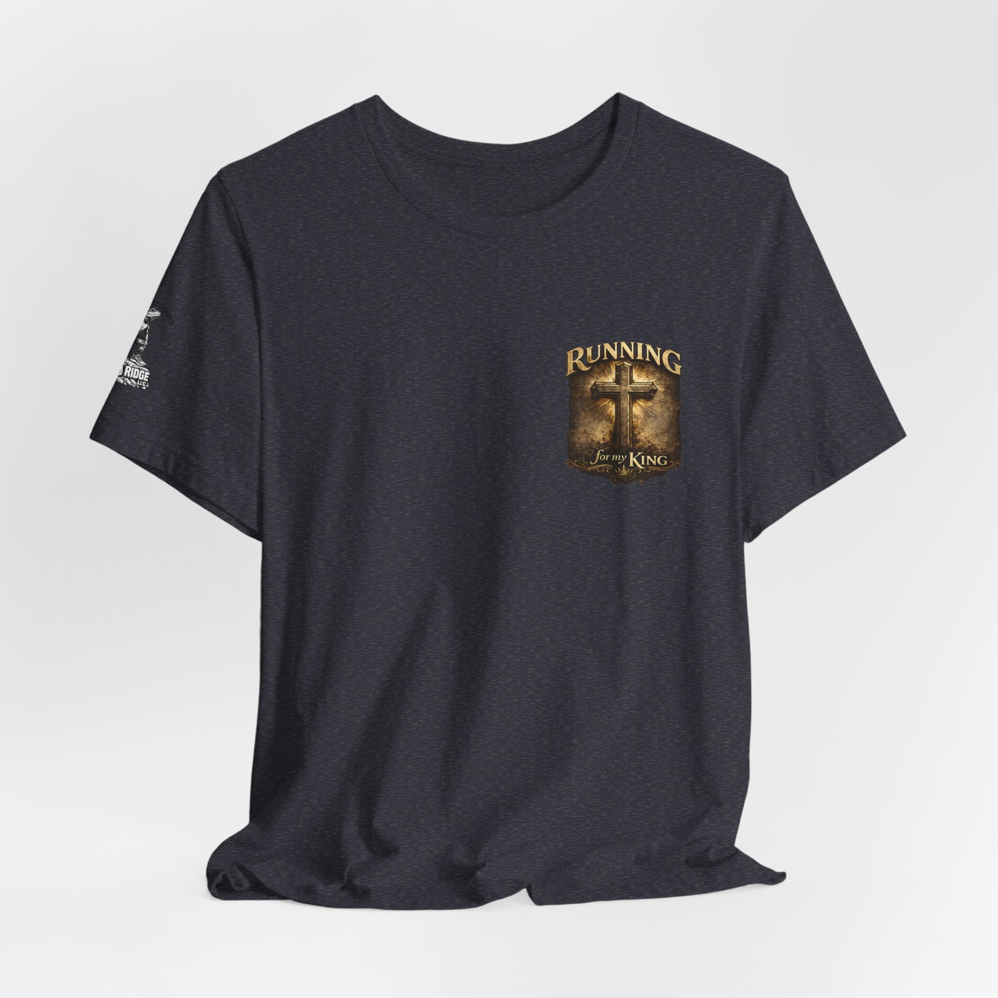 They Shall Run And Not Be Weary Tee — Christian Faith Graphic T-Shirt