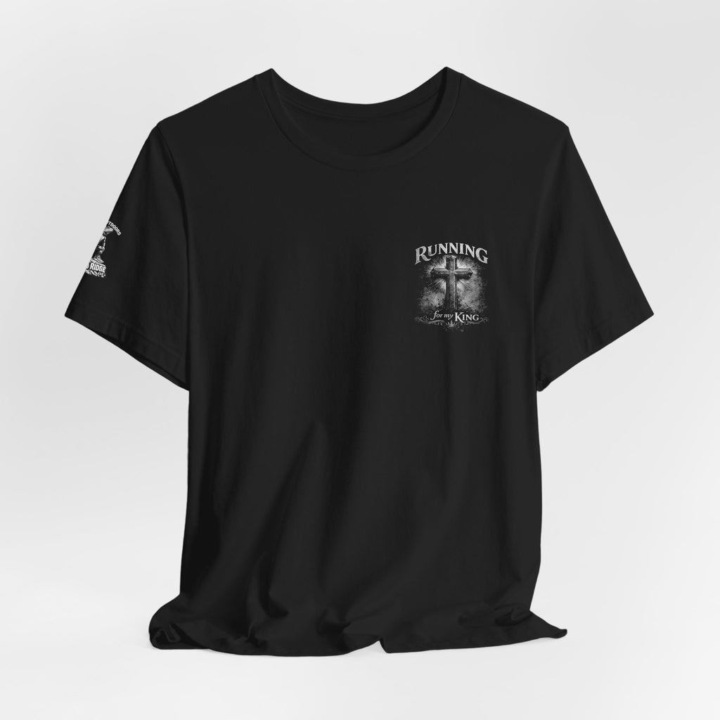 Running Toward Heaven T-Shirt — Inspirational Christian Running Tee