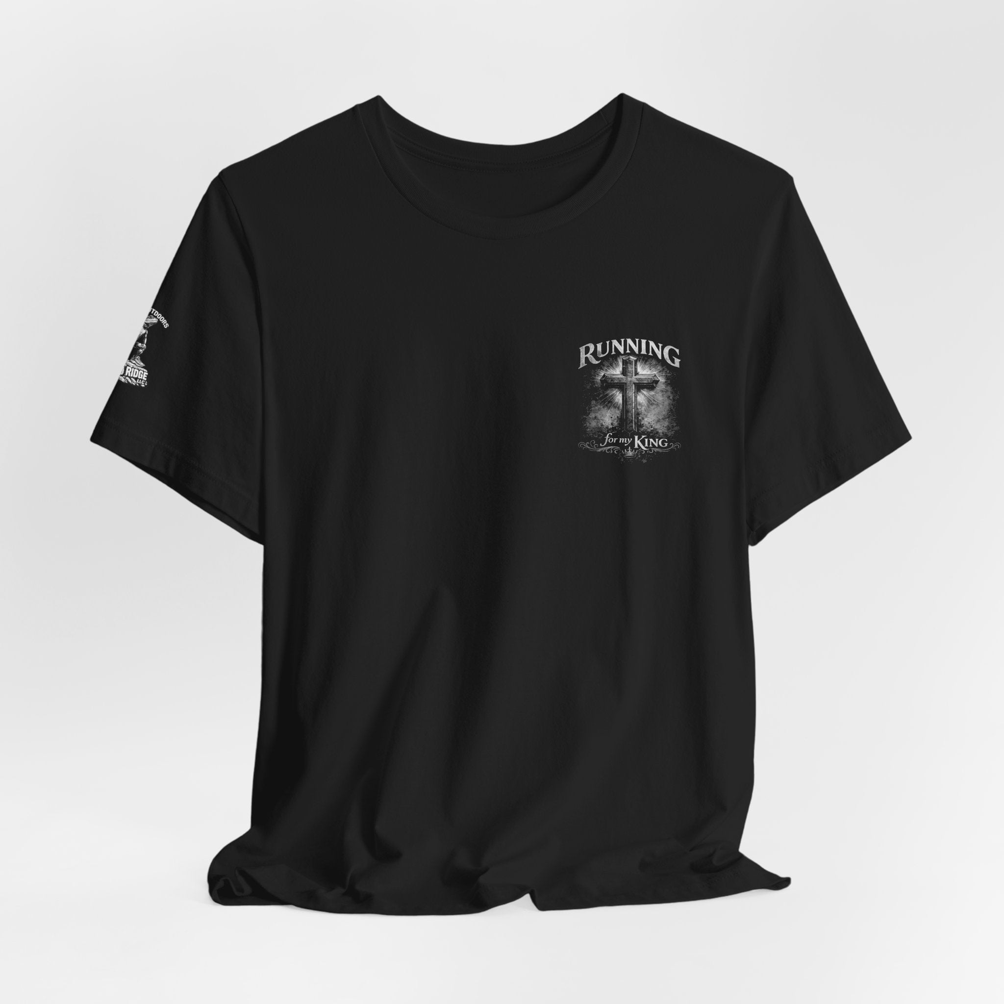 Running Toward Heaven T-Shirt — Inspirational Christian Running Tee