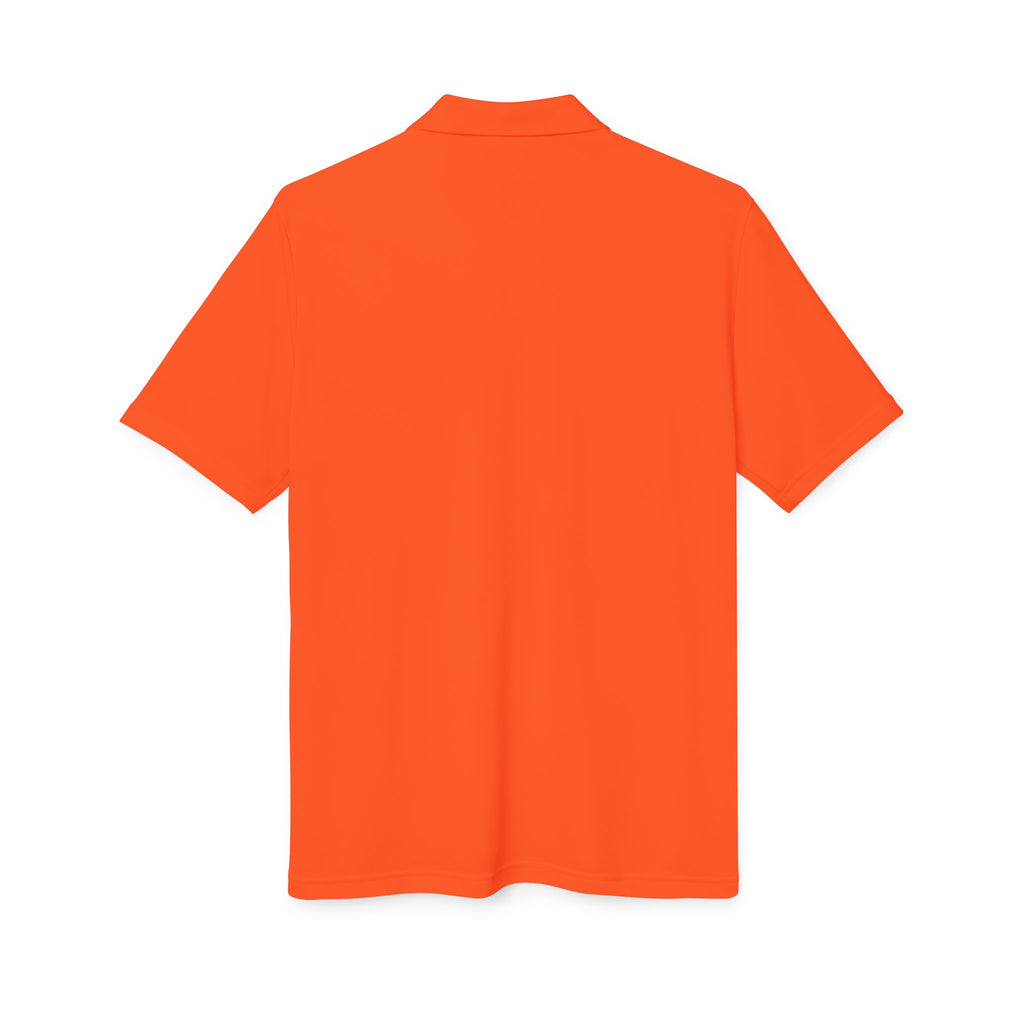Performance Polo — Small Surfing Skull Chest Logo