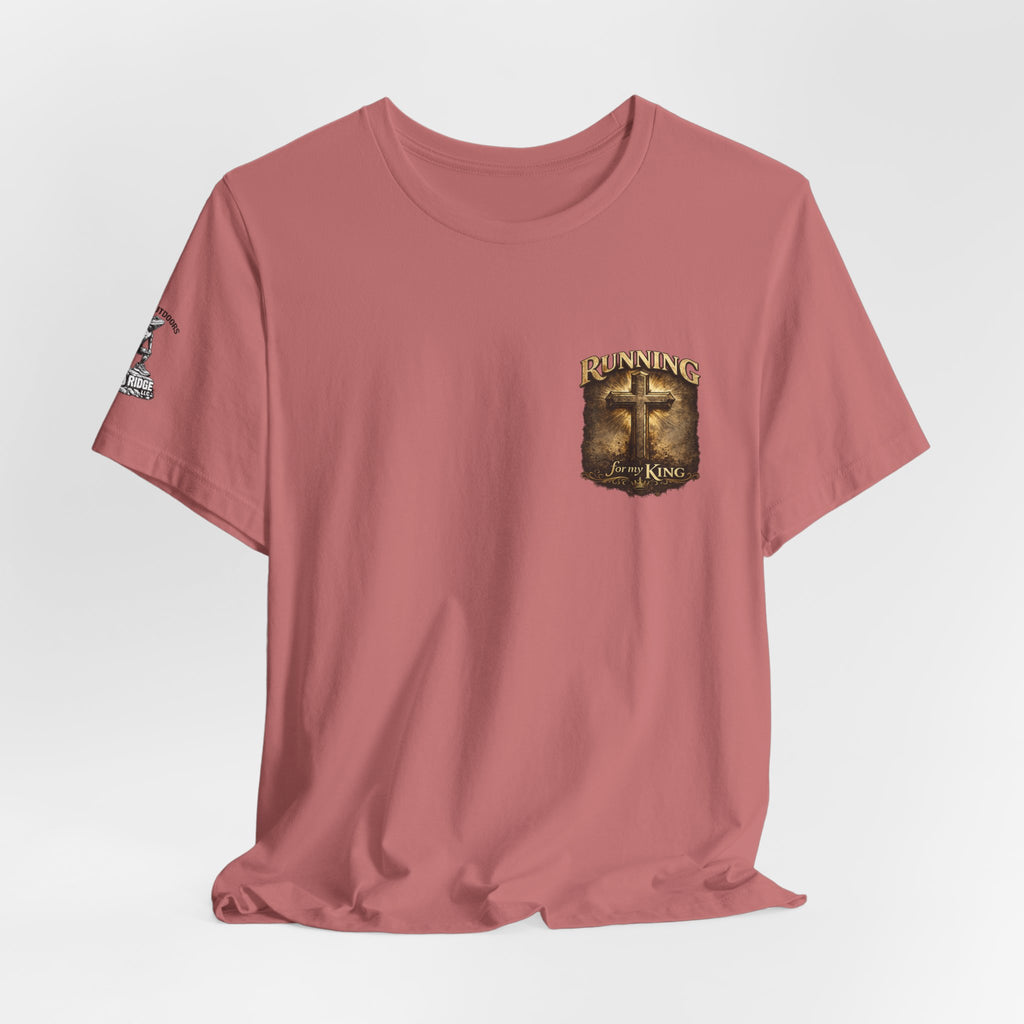 They Shall Run And Not Be Weary Tee — Christian Faith Graphic T-Shirt