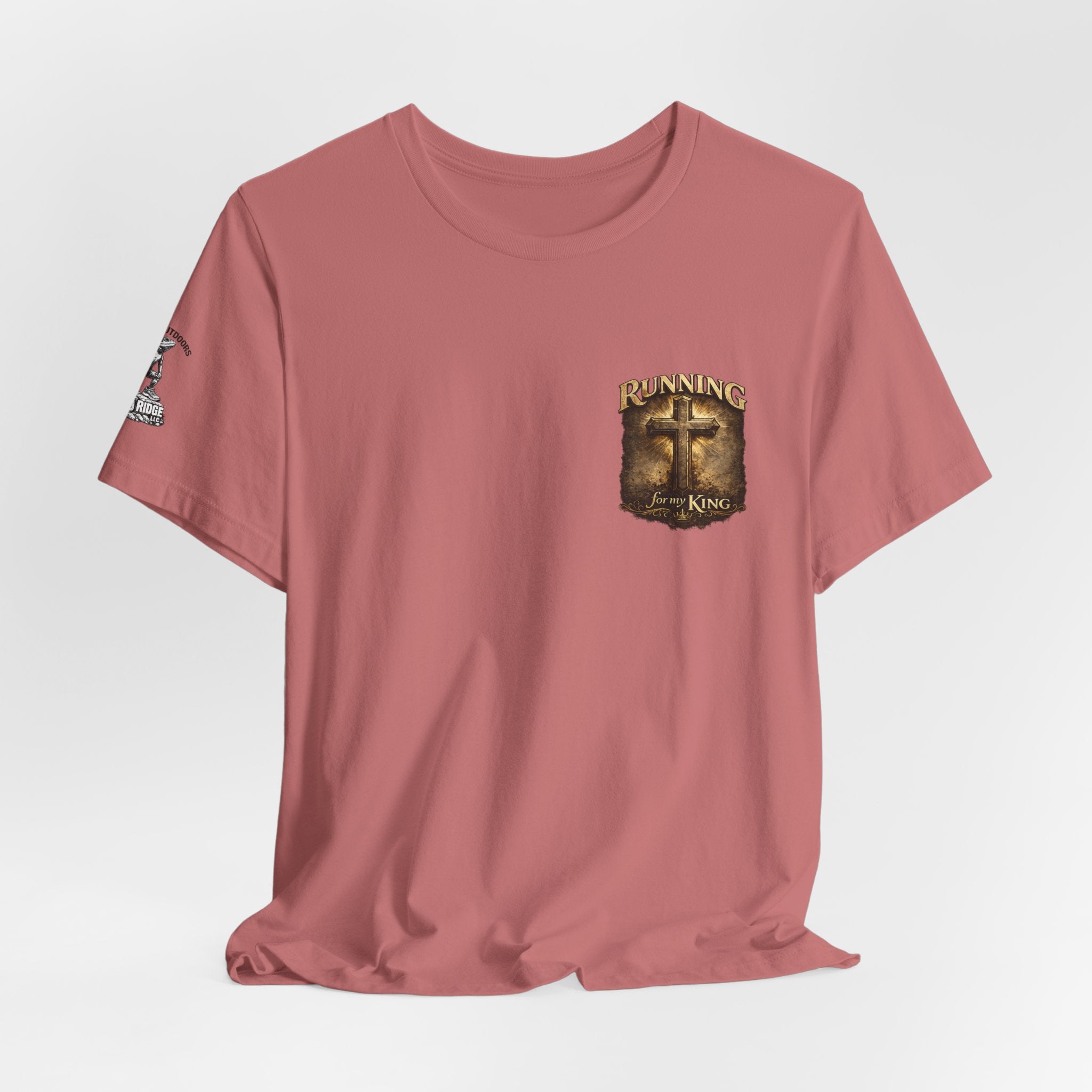 They Shall Run And Not Be Weary Tee — Christian Faith Graphic T-Shirt