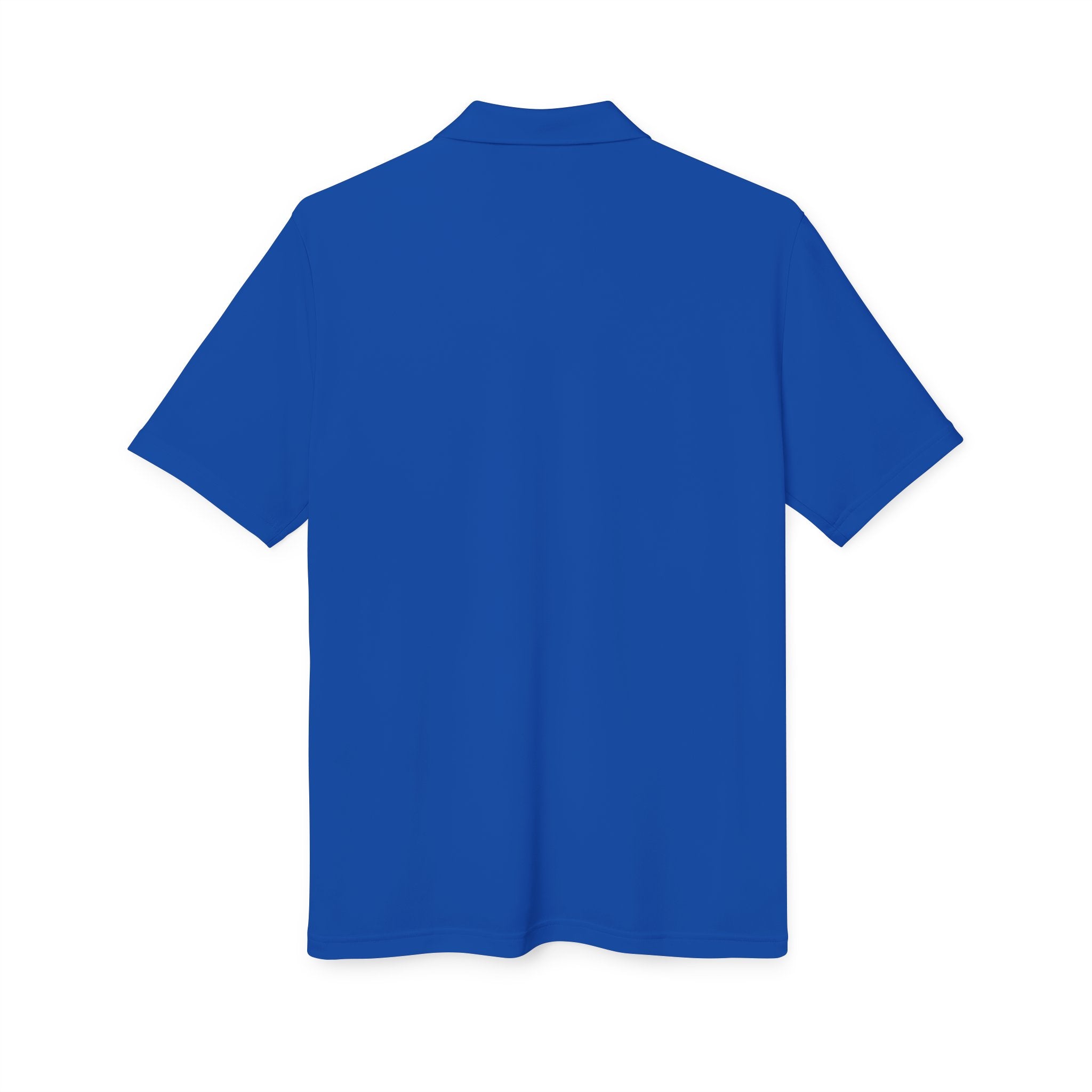 Performance Polo — Small Surfing Skull Chest Logo
