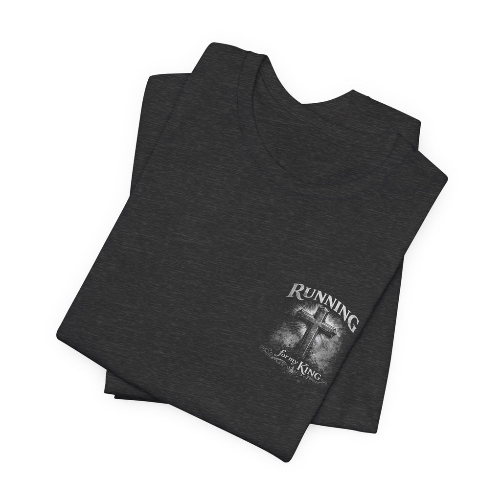 Running Toward Heaven T-Shirt — Inspirational Christian Running Tee