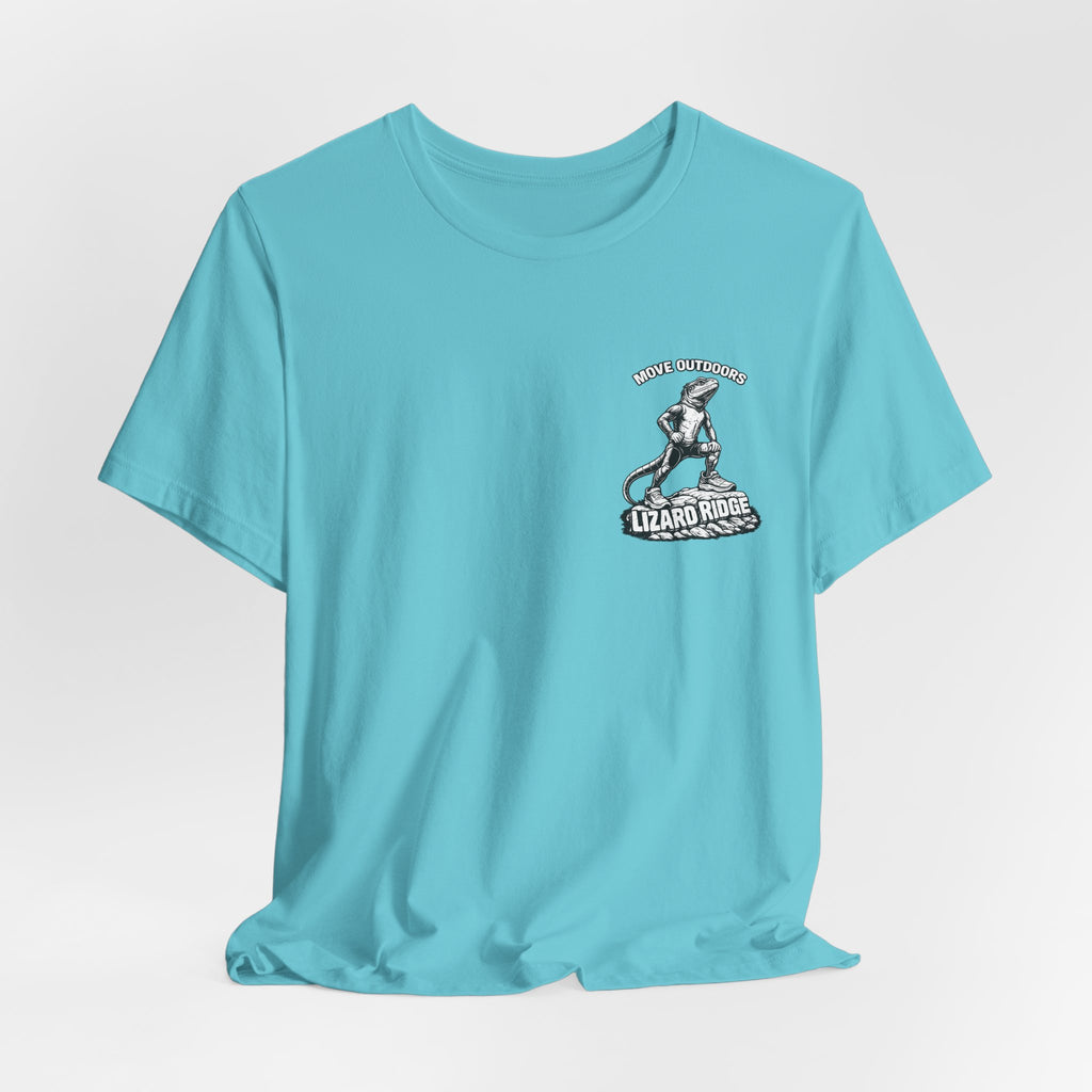 Consistency Over Intensity Run Tee — Retro Mountain Running T-Shirt ("Run 22")