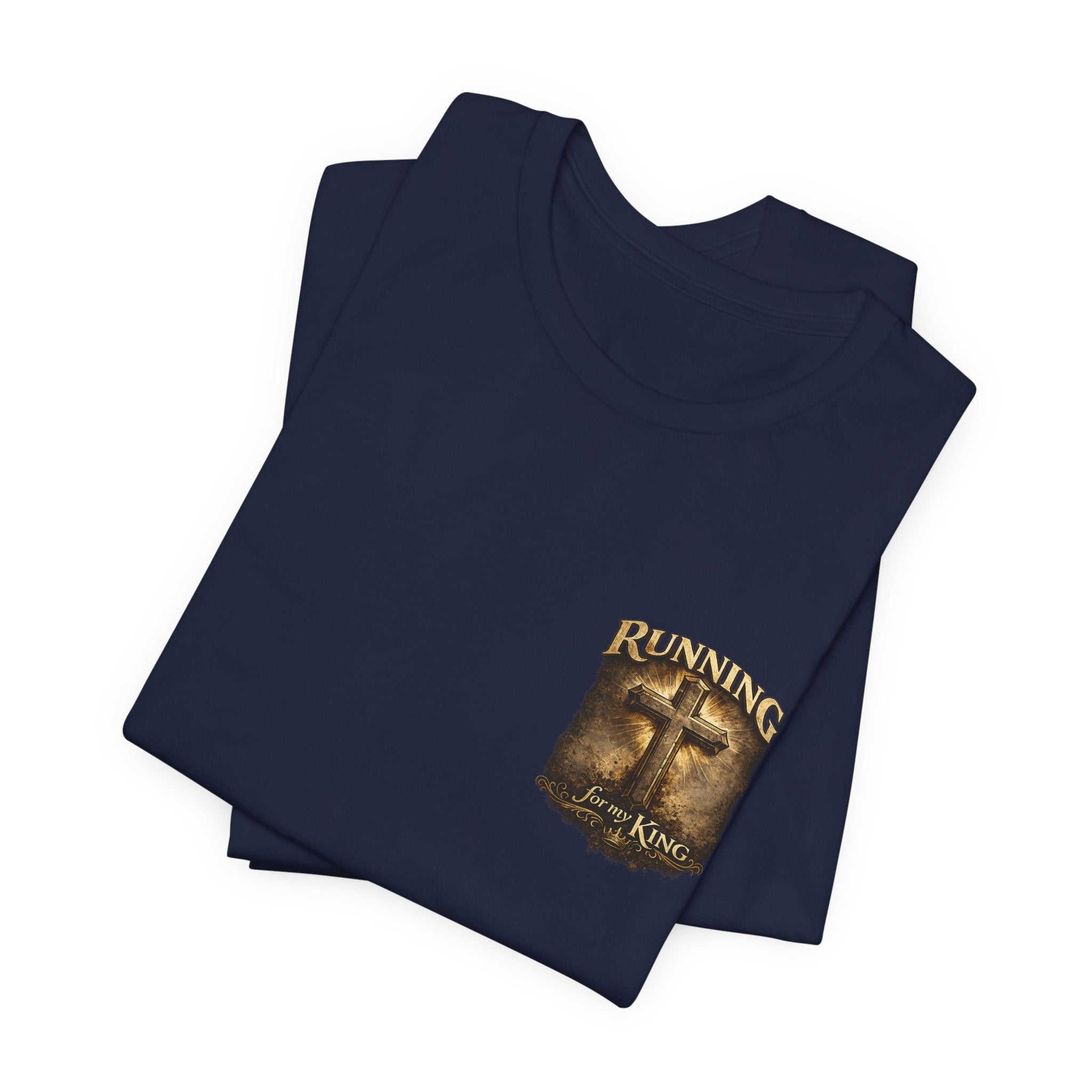They Shall Run And Not Be Weary Tee — Christian Faith Graphic T-Shirt