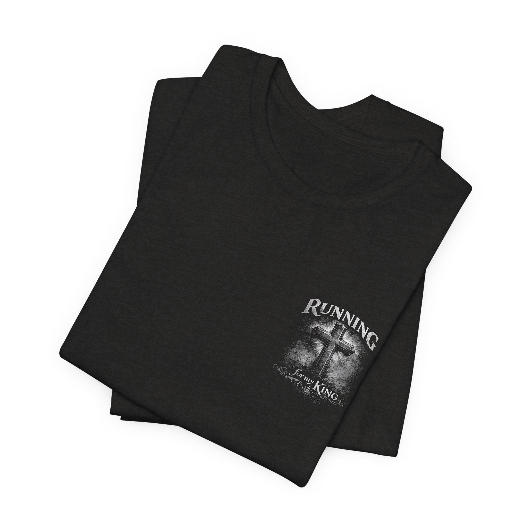 Running Toward Heaven T-Shirt — Inspirational Christian Running Tee