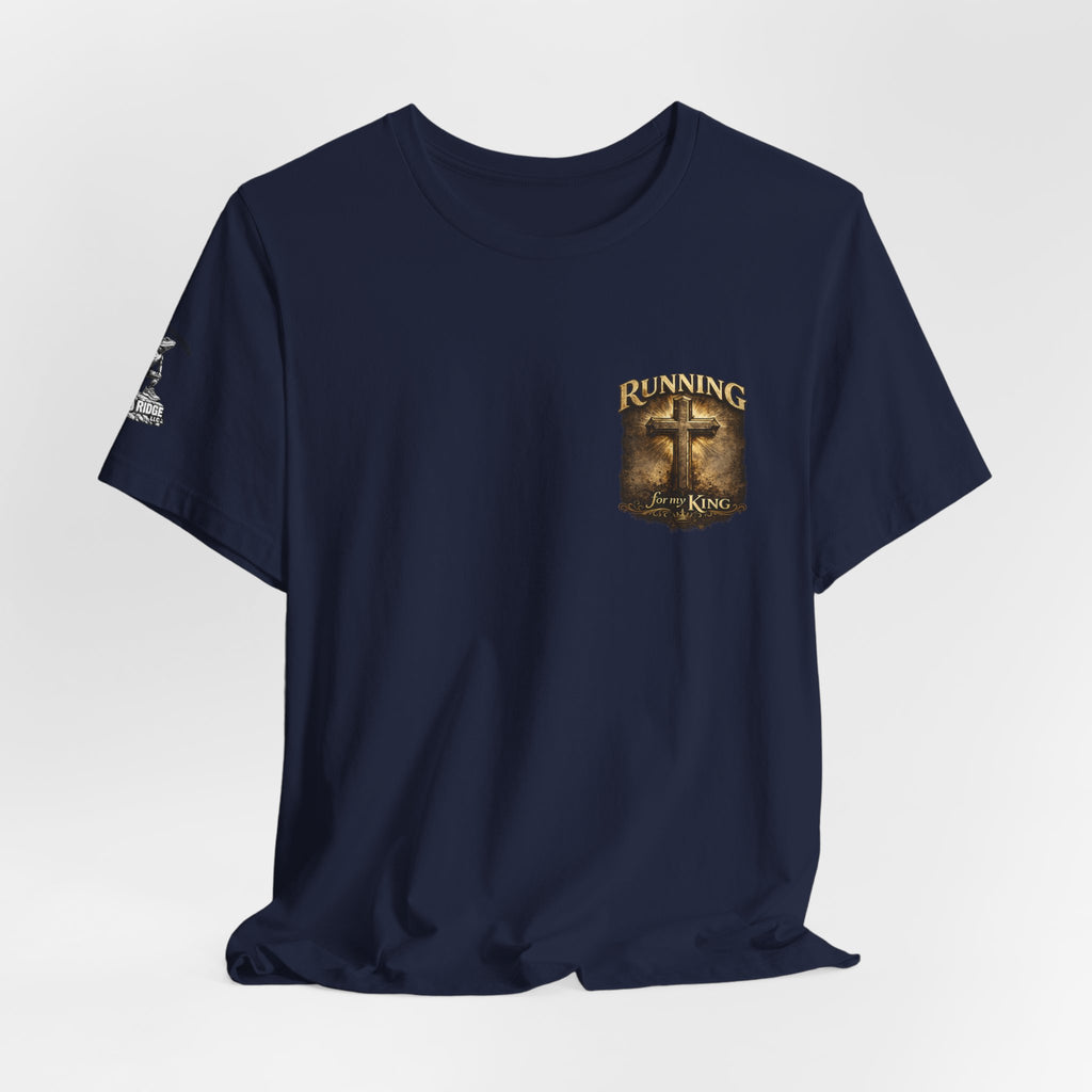 They Shall Run And Not Be Weary Tee — Christian Faith Graphic T-Shirt
