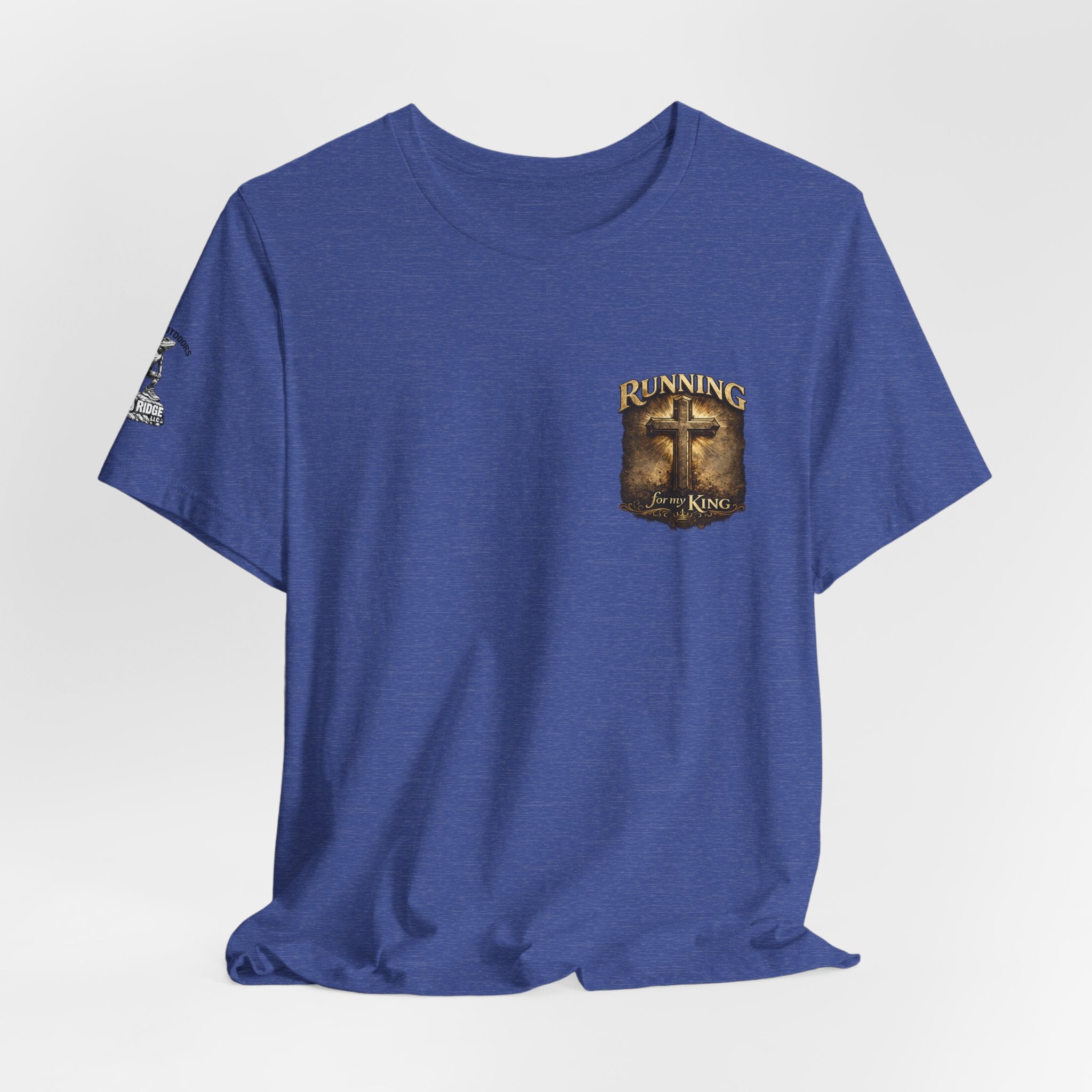They Shall Run And Not Be Weary Tee — Christian Faith Graphic T-Shirt