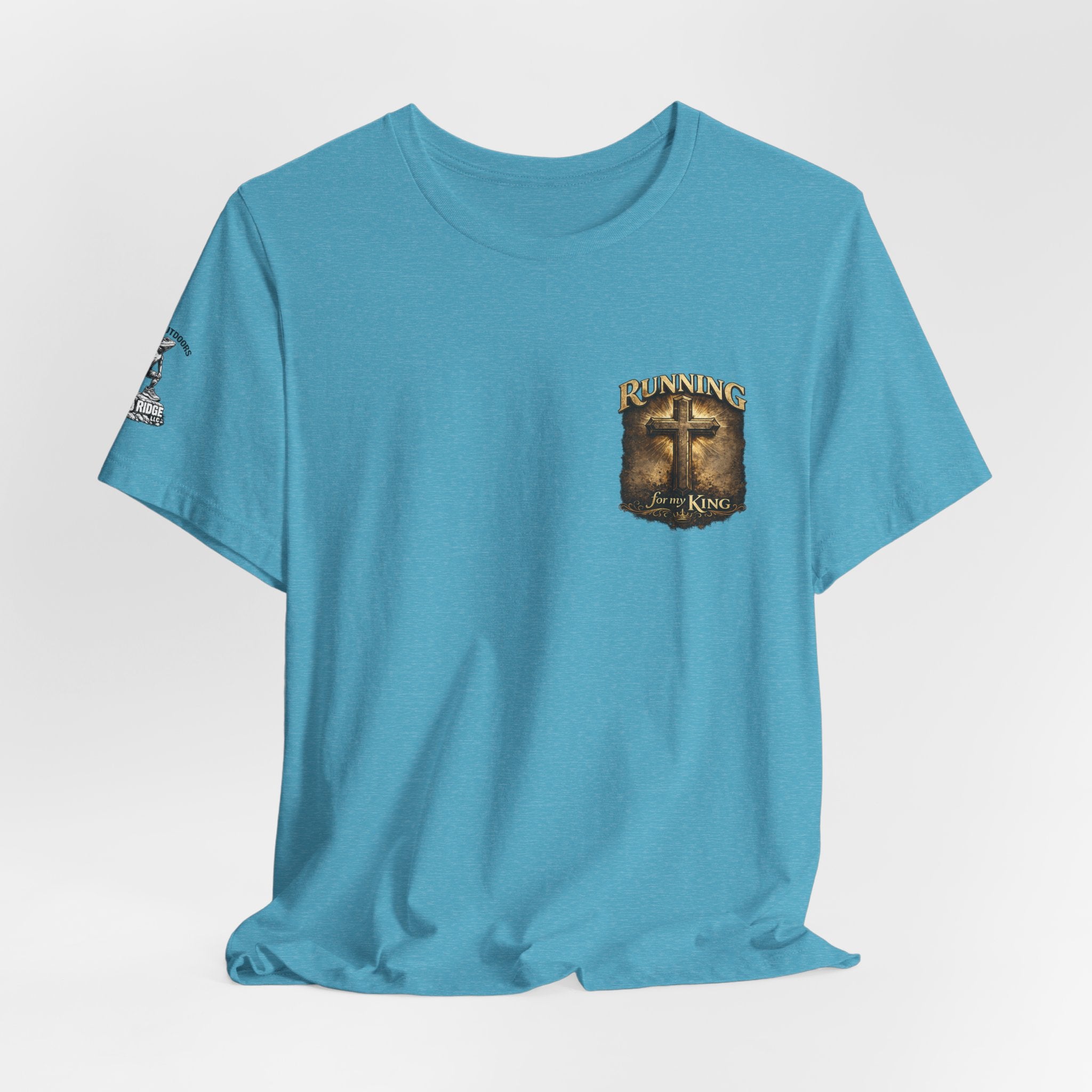 They Shall Run And Not Be Weary Tee — Christian Faith Graphic T-Shirt