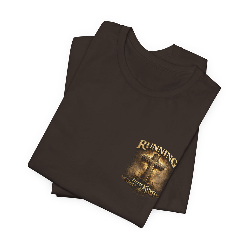 They Shall Run And Not Be Weary Tee — Christian Faith Graphic T-Shirt